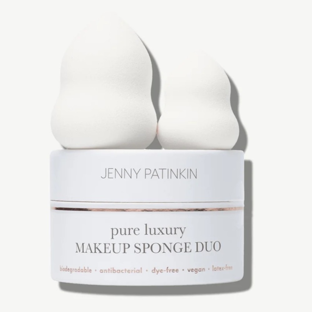 JENNY PATINKIN Pure Luxury Makeup Sponge Duo BRAND NEW/SEALED